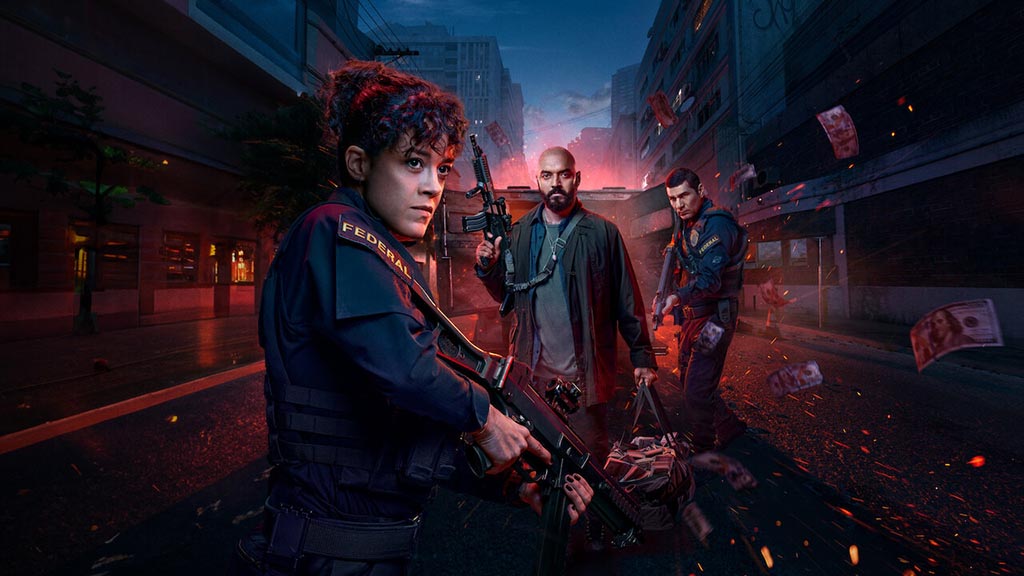 DNA do Crime, primeira série brasileira de ação policial da Netflix, estreia  em 14 de novembro
