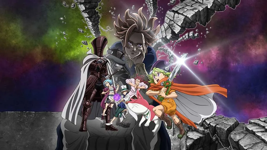 The Seven Deadly Sins - Os Quatro Cavaleiros do Apocalipse série anime trailer elenco sinopse estreia Netflix 2023