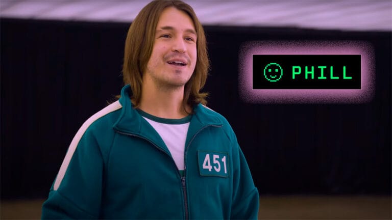 Phill jogador brasileiro 451 de Round 6 - O Desafio Netflix