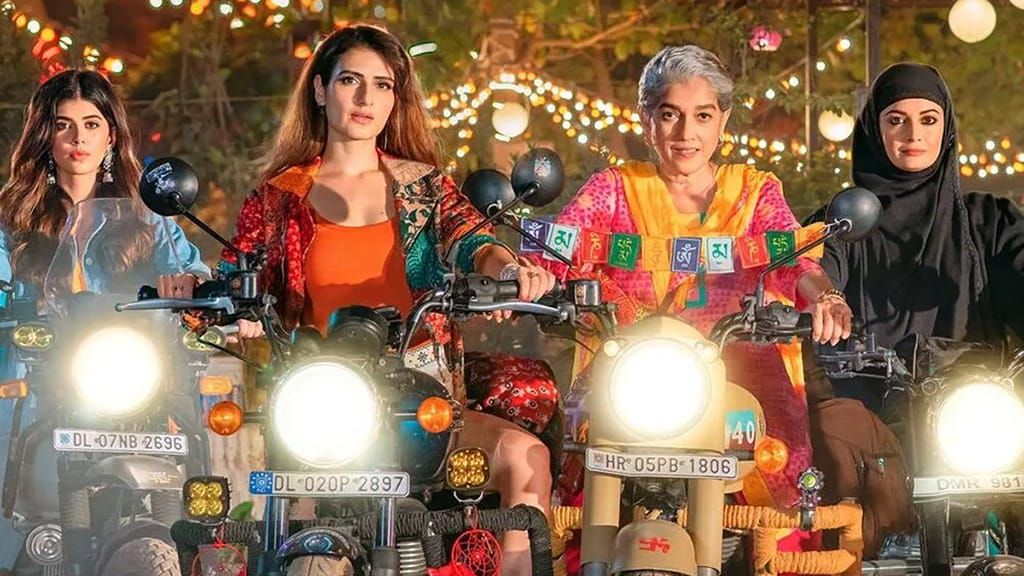 Quatro Mulheres, Duas Rodas crítica do filme indiano da Netflix 2023