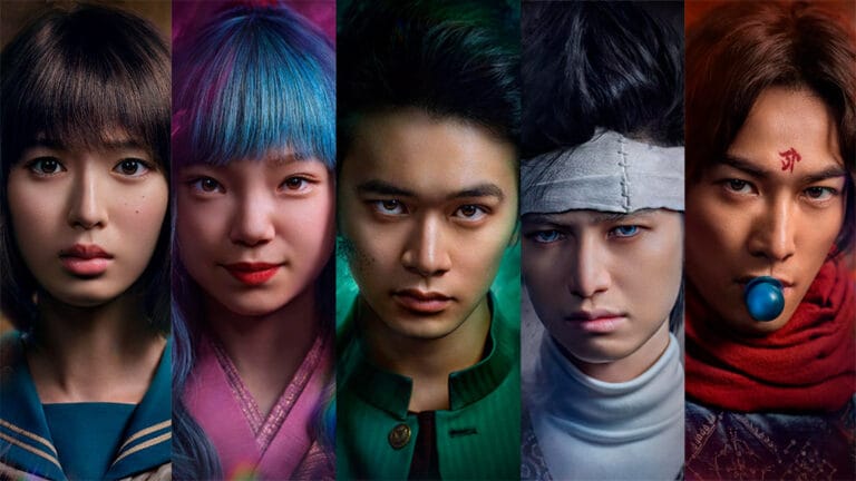Yu Yu Hakusho personagens principais da série em live action da Netlfix 2023