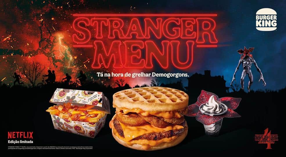 combo burger king stranger things netflix