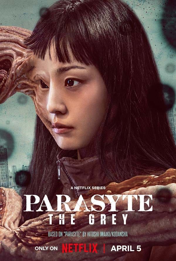 Parasyte série live-action Netflix 2024 teaser trailer pôster