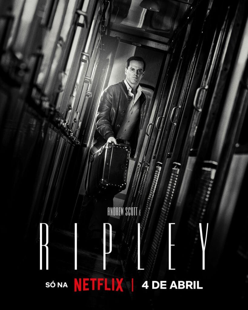 Ripley série Netflix 2024 pôster