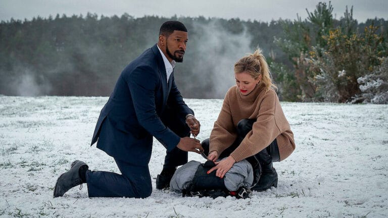 Confira as primeiras imagens do filme "De Volta à Ação", com Jamie Foxx e Cameron Diaz, que estreia em 2024 na Netflix.