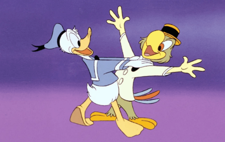 Pato Donald com Zé Carioca