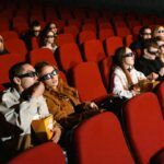 Sala de cinema cheia