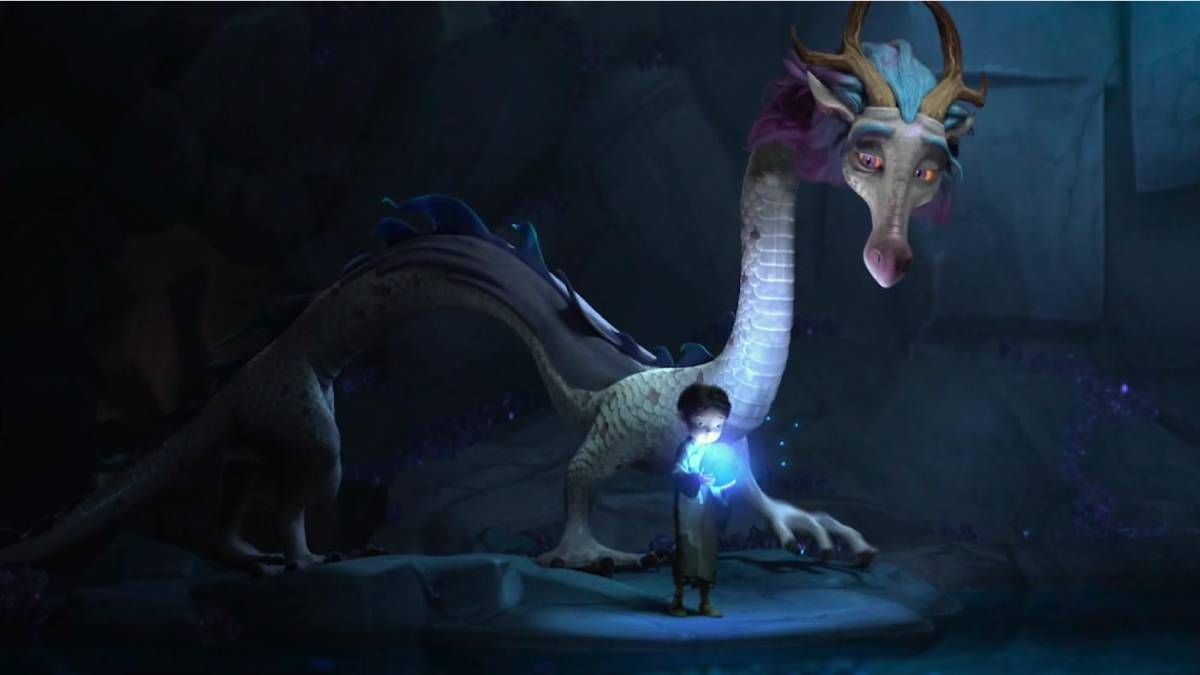 Confira a crítica do filme "A Menina e o Dragão", animação de 2024 com Mayalinee Griffiths disponível para assistir no Globoplay.