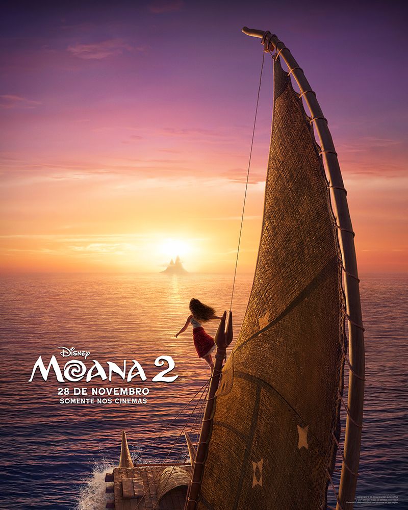 ‘Moana 2’ está chegando ao Disney+ saiba qual a data de lançamento