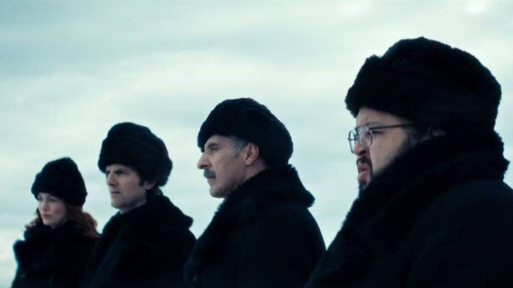 Cena do episódio 4 da temporada 2 de "Ruptura", série de 2025 disponível para assistir na Apple TV+ - Confira a crítica.