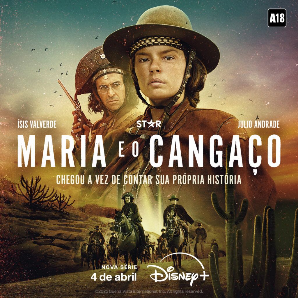 ‘Maria e o Cangaço’: Disney+ divulga novo trailer da série estrelada por Isis Valverde; CONFIRA!
