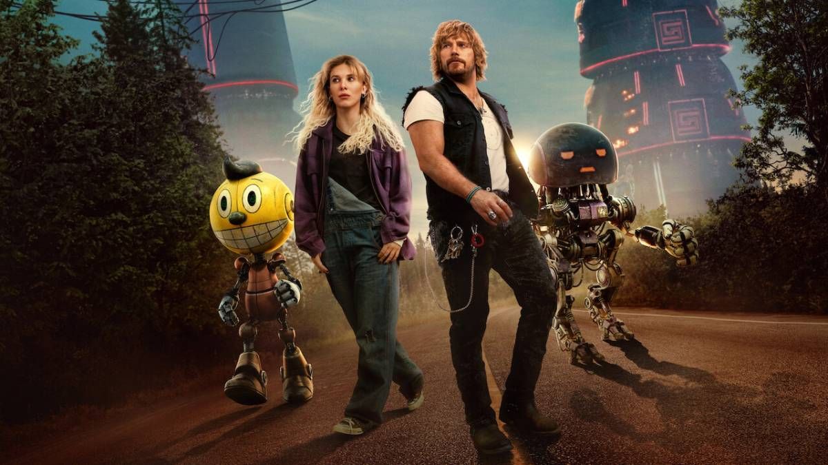 Confira a crítica do filme "The Electric State", ficção científica de 2025 com Millie Bobby Brown e Chris Pratt disponível na Netflix
