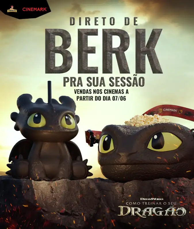 Cinemark apresenta combo INCRÍVEL de 'Como Treinar o Seu Dragão'; saiba como garantir o seu (2)