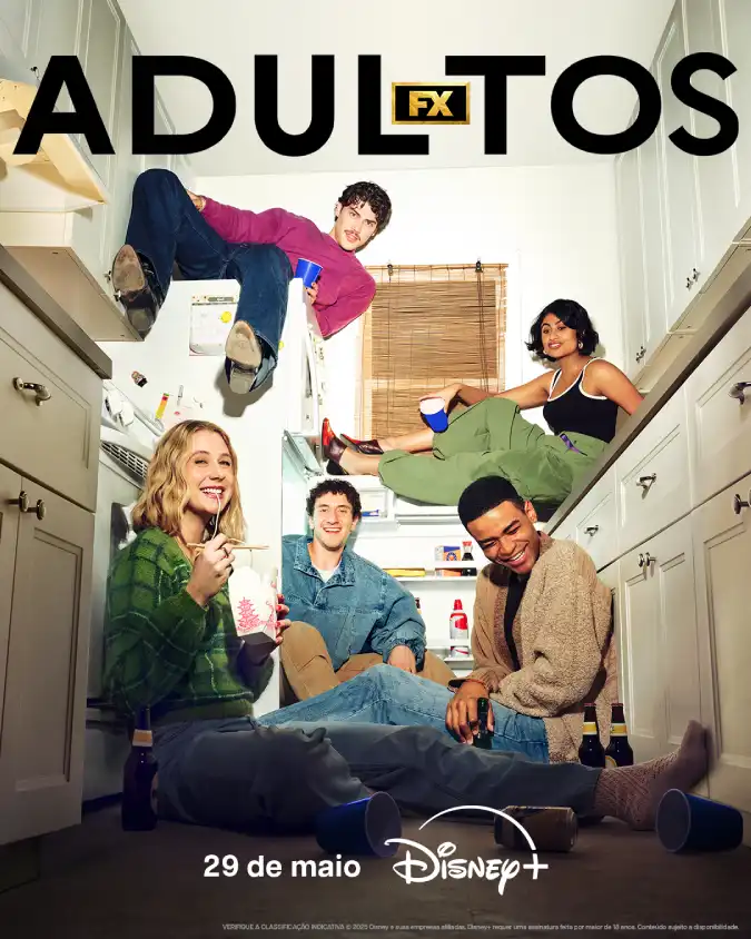 Conheça ‘Adultos’, nova série do Disney+ sobre jovens que ainda não são ‘pessoas boas’_ trailer, pôster, data, sinopse e elenco