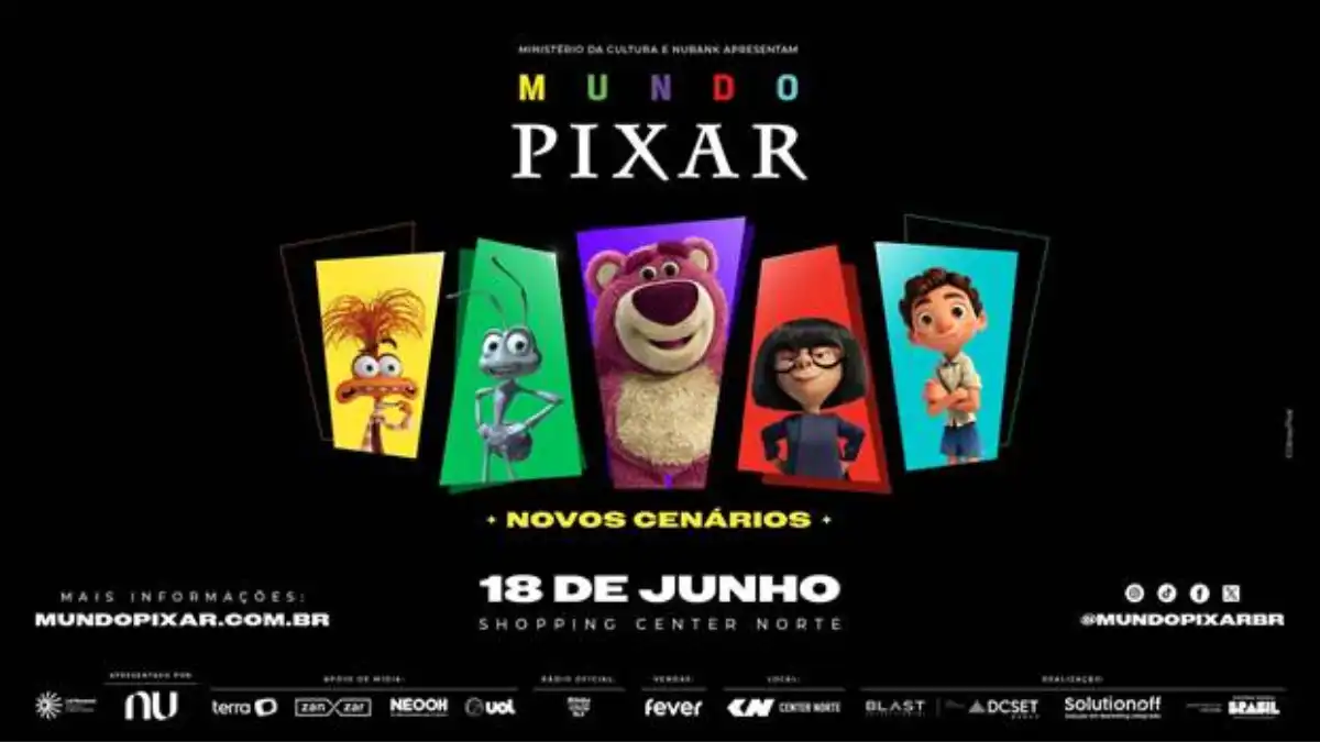 Mundo Pixar SP 2025 confira 5 motivos ESPECIAIS para visitar a exposição!