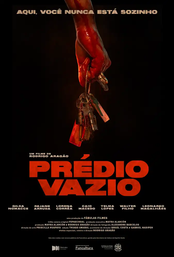 ‘Prédio Vazio’, Novo terror de Rodrigo Aragão, ganha trailer e data de estreia CONFIRA!