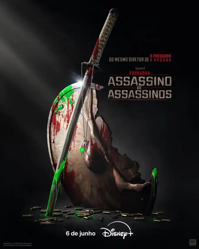 O monstro está à solta e MATANDO! Veja o trailer da série animada de ‘Predador Assassino de Assassinos’