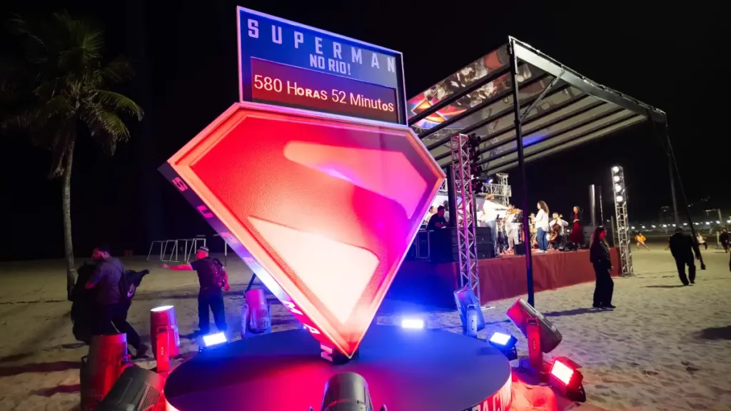 ‘Superman’ World Tour Warner anuncia presença do elenco no Rio de Janeiro e surpresa em Copacabana; saiba mais
