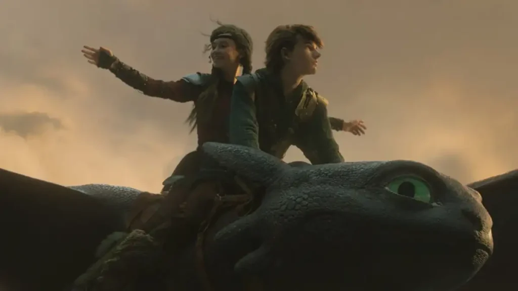 Como Treinar o seu Dragão cena do filme live action 2025 (1)