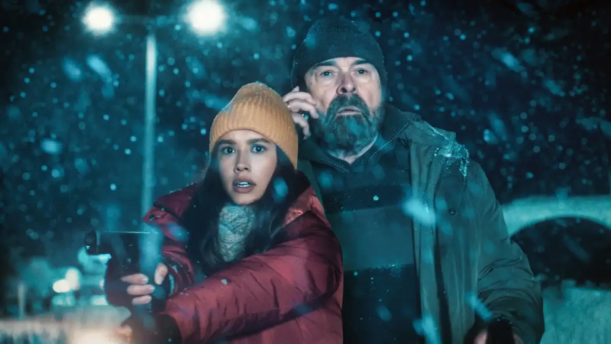 cena do filme Mikaela da Netflix 2025