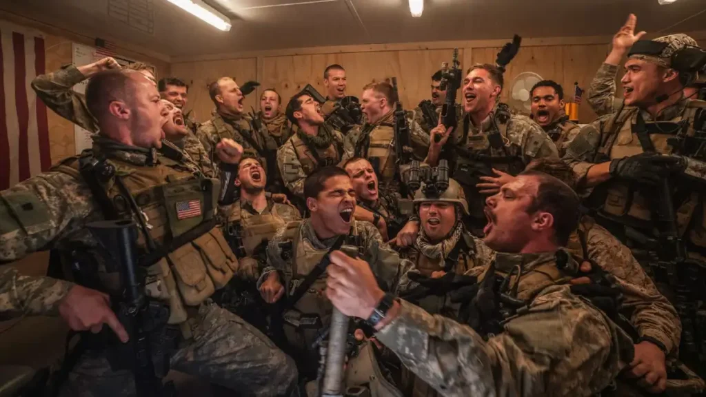 cena do filme Tempo de Guerra do Prime Video (2025) (1)