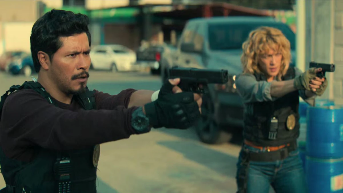 Cena da série 'Los Gringo Hunters', da Netflix (2025) - Flixlândia