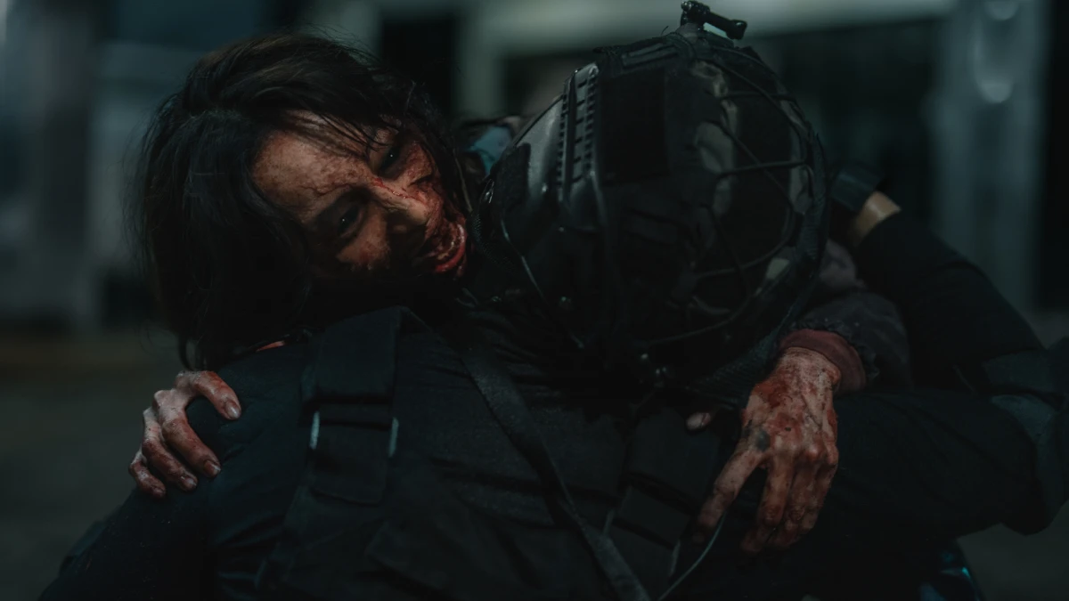 Cena do filme 'Com Unhas e Dentes', da Netflix (2025) - Flixlândia