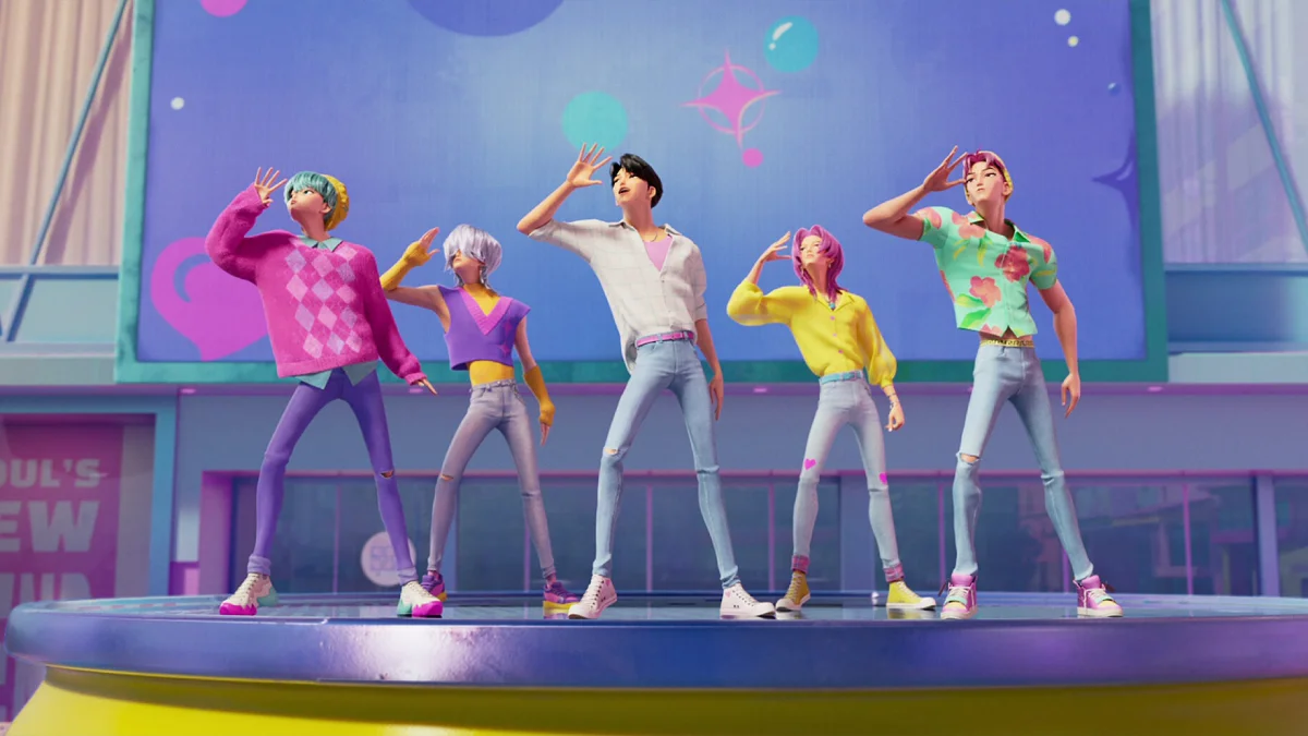 Cena do filme 'Guerreiras do K-Pop', da Netflix (2025) - Flixlândia