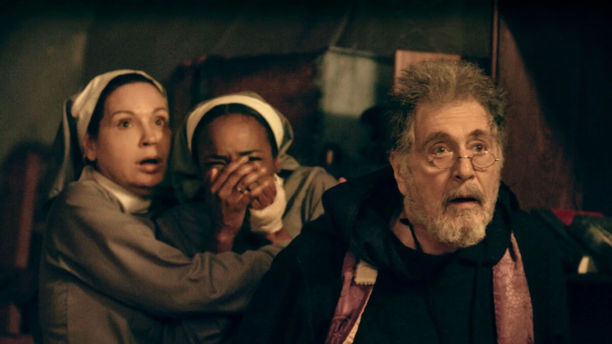 Cena do filme 'O Ritual' (2025), com Al Pacino - Flixlândia