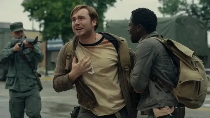 Cena do filme A Longa Marcha – Caminhe ou Morra (2025) - Flixlândia