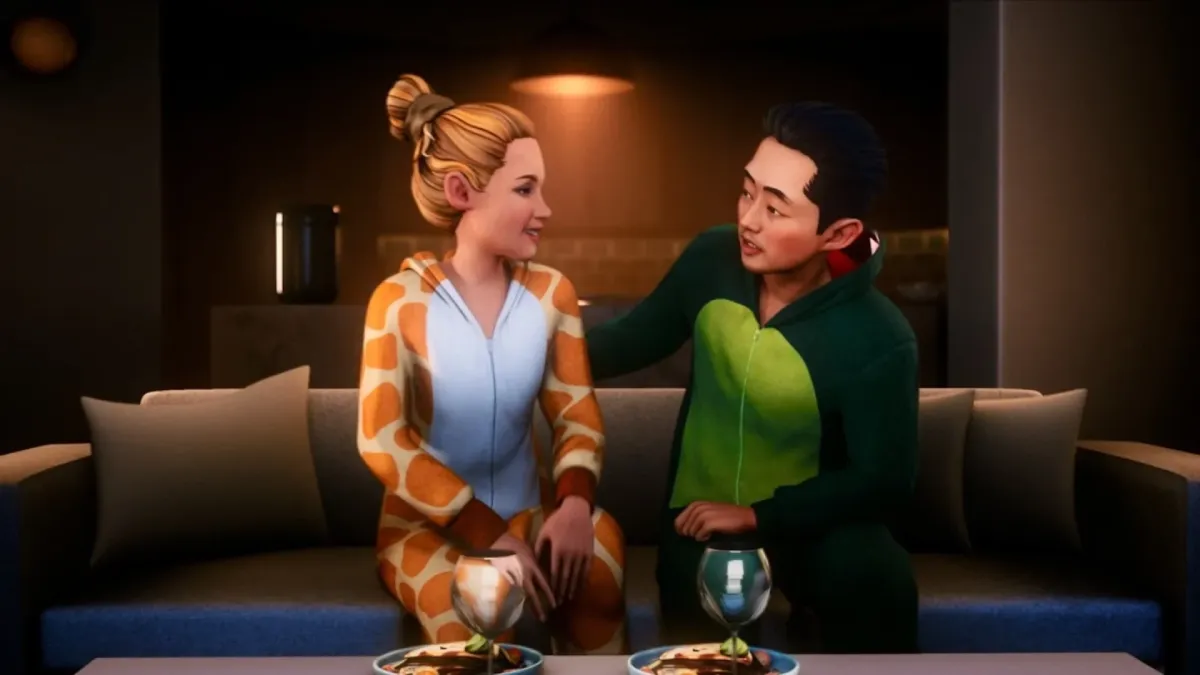 Crítica do filme Love Me, com Kristen Stewart e Steven Yeun (2025) - Flixlândia (1)