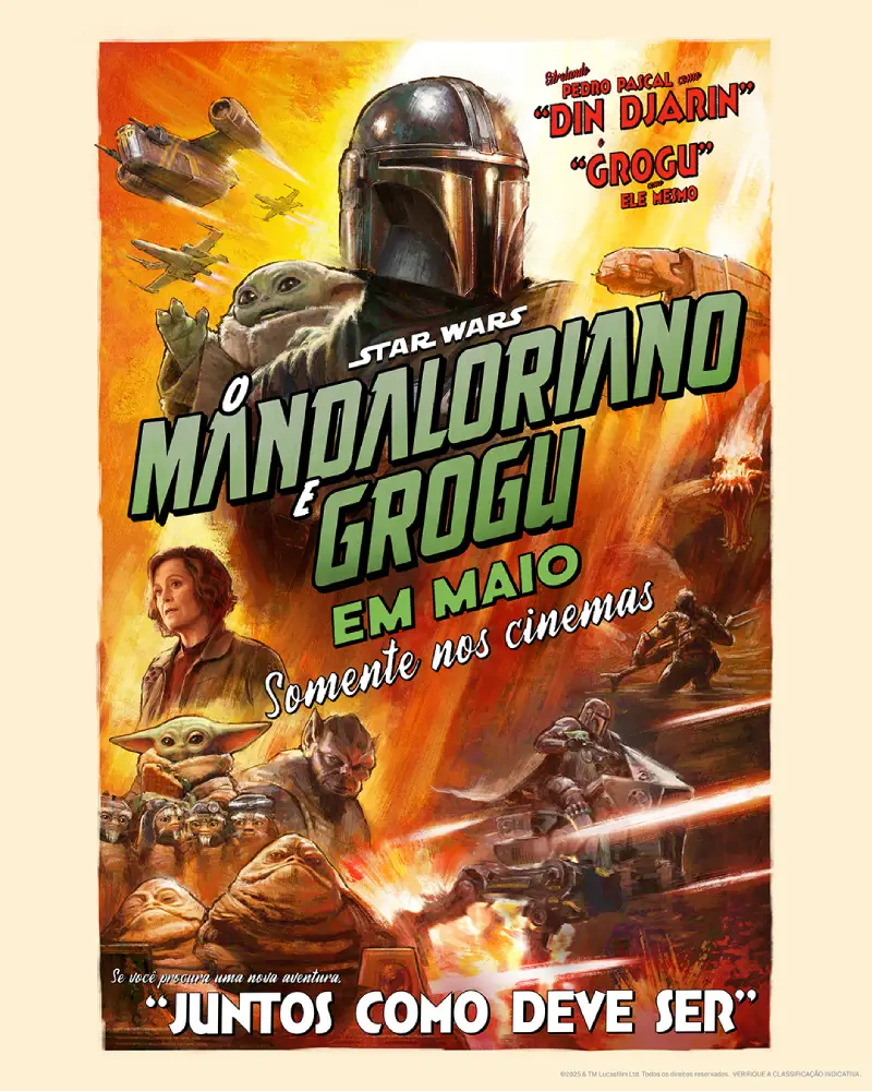 Poster Teaser - The Mandalorian and Grogu