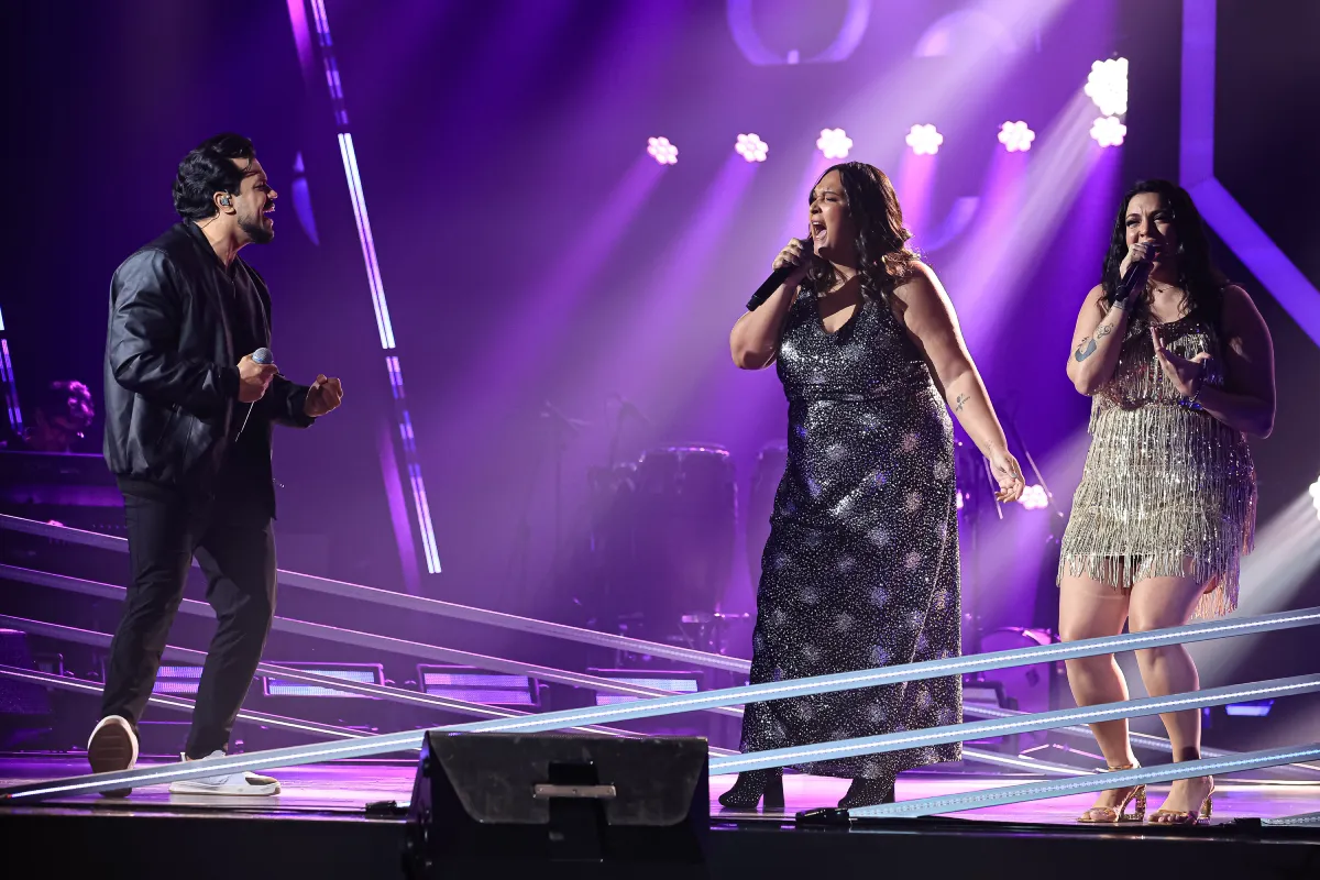 The Voice Brasil 2025 episódio 2 Batalhas GABRIEL OLIVEIRA X MICHELE & ARIÁDINA(4)