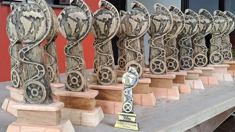 Troféu Levy do Festival de Cinema de Três Passos 2025 - crédito Juarez Zamberlan (2)