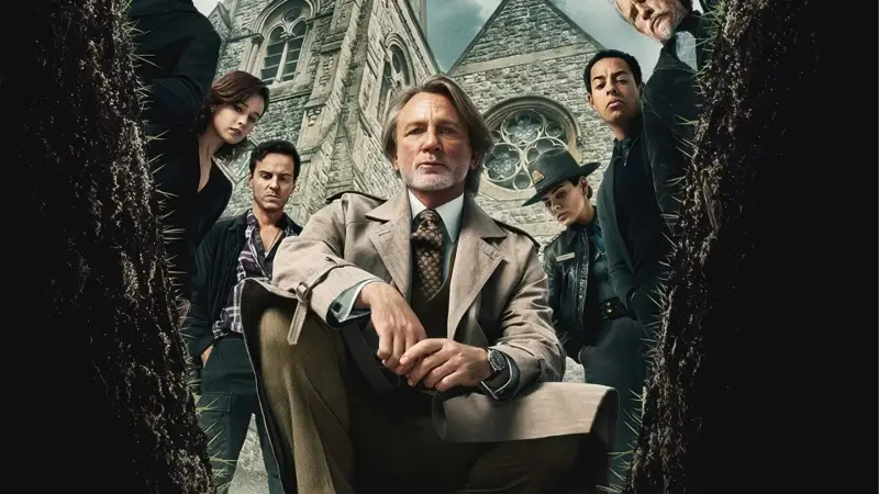 Vivo ou Morto - Um Mistério Knives Out 2025 resenha crítica do filme Netflix Flixlândia