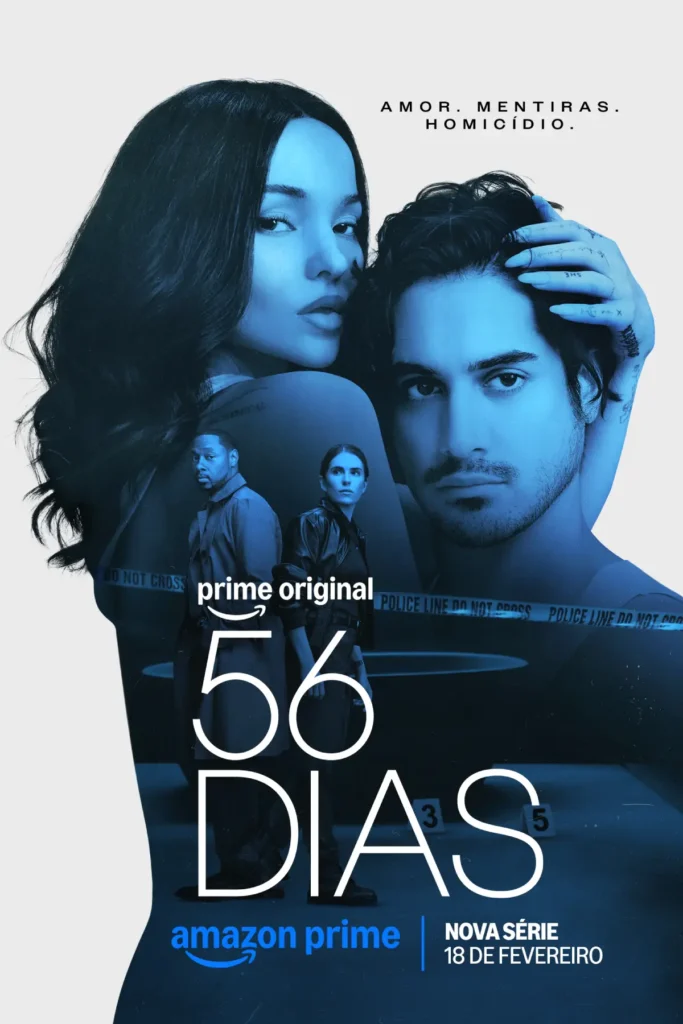 56 dias serie prime video elenco data estreia sinopse 2026 Flixlândia