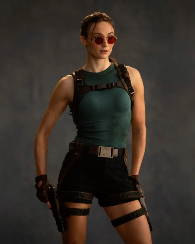 Lara Croft Sophie Turner First Look PRIME VIDEO Tomb Raider Flixlândia