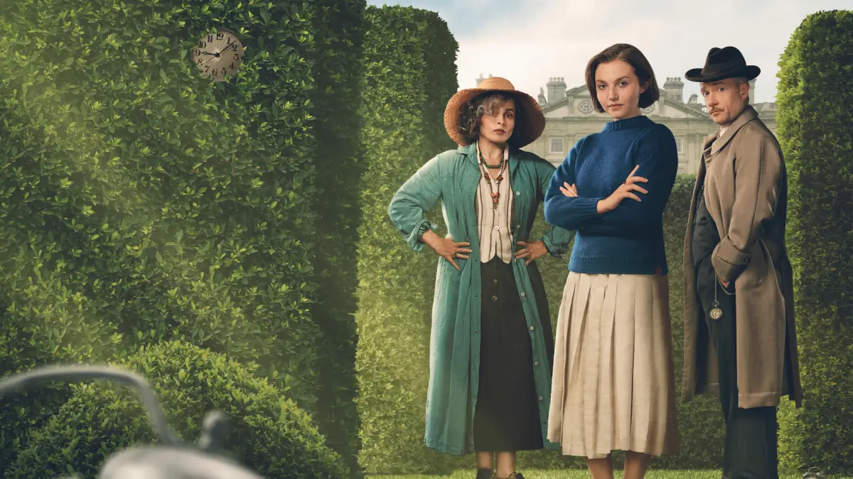 Os Sete Relógios de Agatha Christie 2026 resenha crítica série Netflix Flixlândia