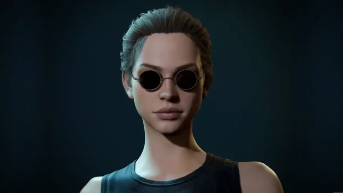 Tomb Raider visual de Sophie Turner como Lara Croft na série