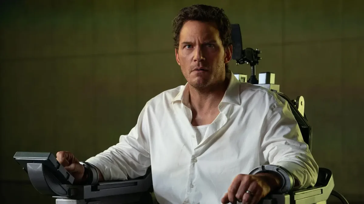 Tudo sobre o filme Justiça Artificial (2026) com Chris Pratt e Rebecca Ferguson trailer, data de estreia, elenco e sinopse