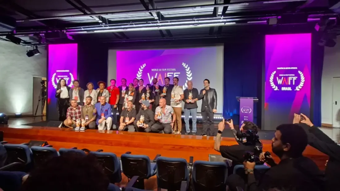 Conferimos de perto a primeira edição brasileira do Festival de Filmes com Inteligência Artificial - WAIFF 2026 - Flixlândia