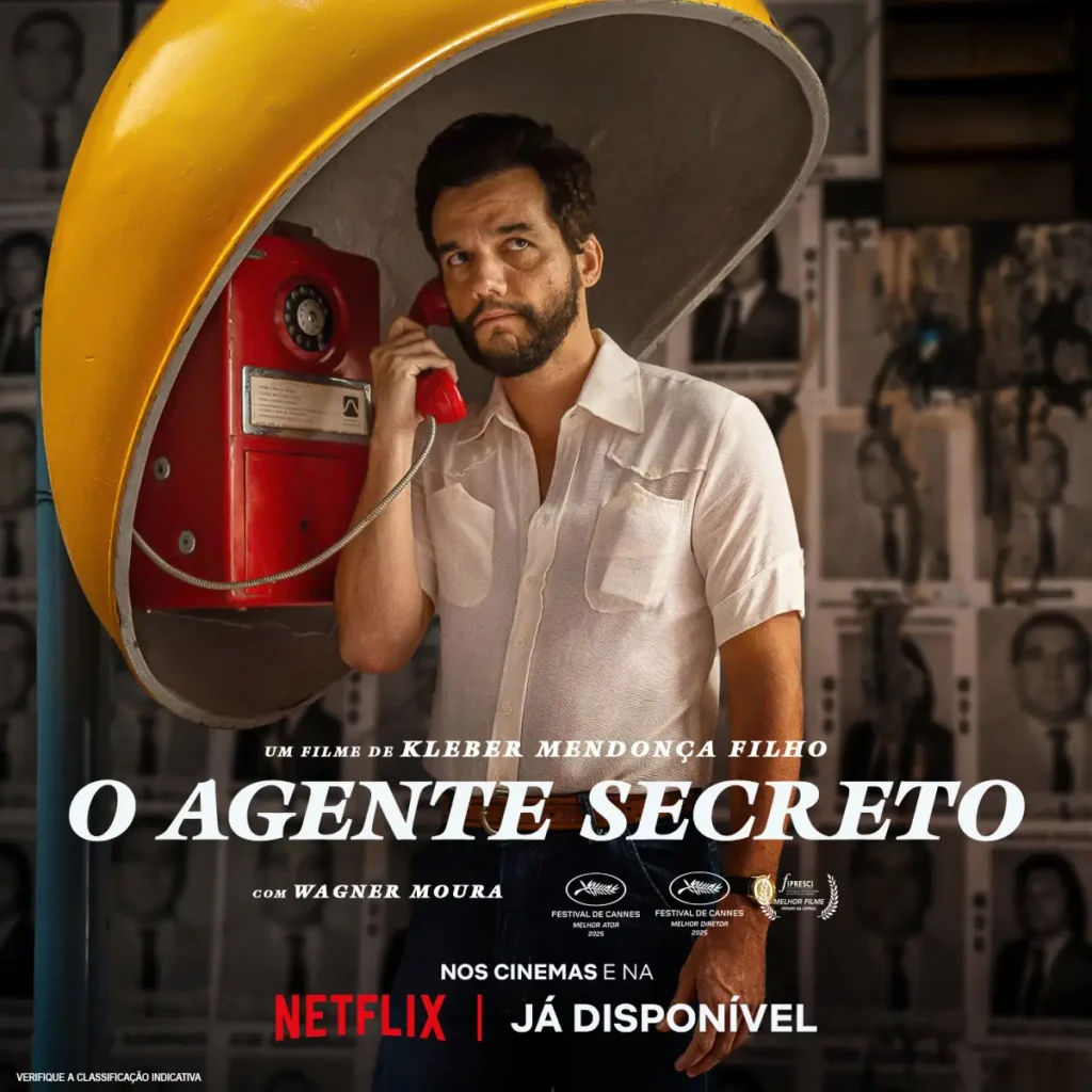 O Agente Secreto na Netflix onde assistir data de estreia