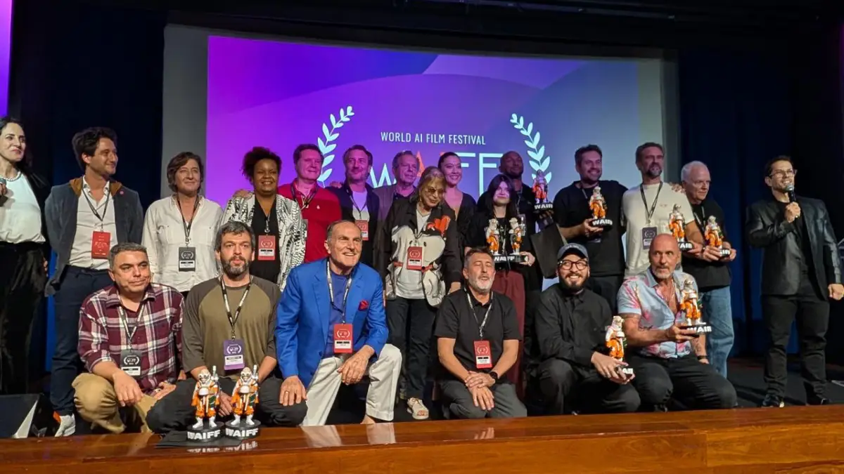 vencedores do WAIFF - World AI Film Festival Brasil