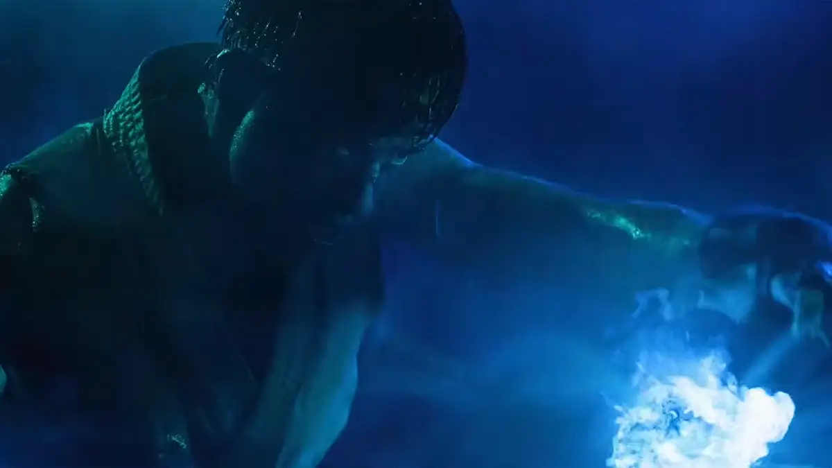 Ryu soltando Hadouken - Street Fighter filme 2026 trailer data de estreia e elenco - Flixlândia (1)