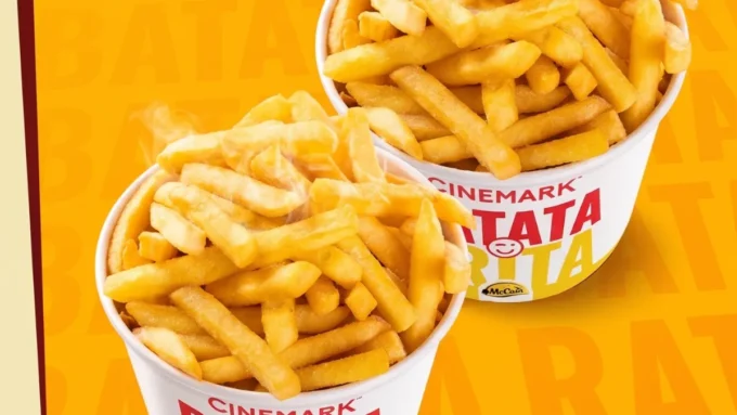 Cinemark celebra ‘Dia da Batata’ com promoção especial 2x1 saiba mais