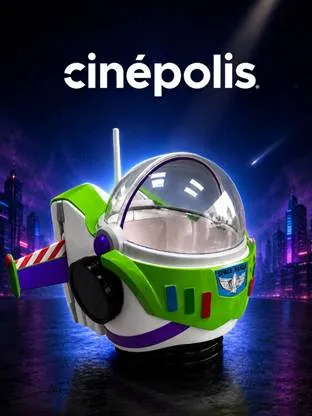 No clima de ‘Toy Story 5’, Cinépolis lança balde e copo integrados de Buzz Lightyear (1)