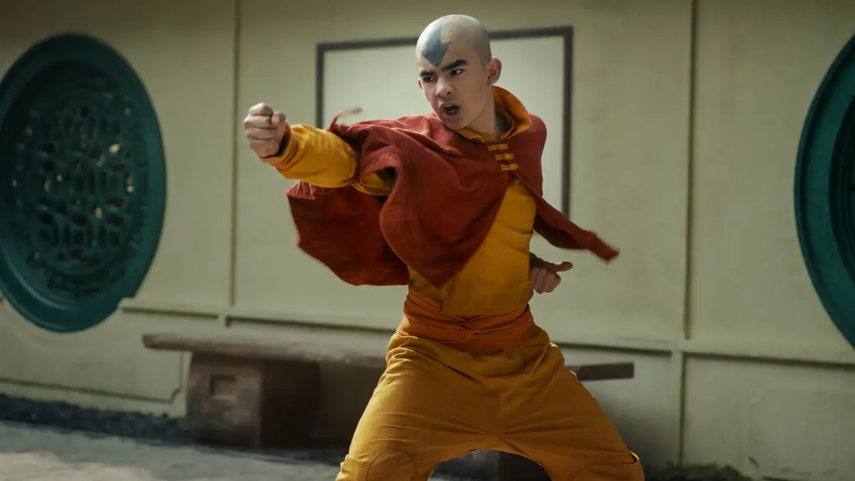 Personagens de Avatar O Último Mestre do Ar em cena da temporada 2 da série