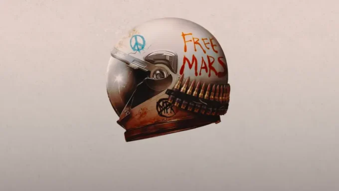 capacete ilustra cartaz da temporada 5 da série For All Mankind (1)