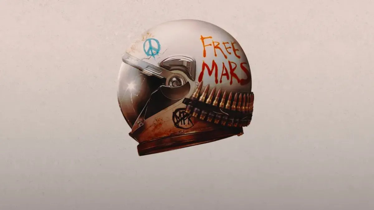 capacete ilustra cartaz da temporada 5 da série For All Mankind (1)