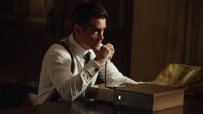 Colin Farrell no episódio 1 da segunda 2 temporada da série Sugar